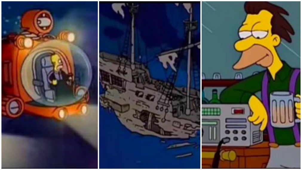La predicción de Los Simpsons sobre el Titanic.