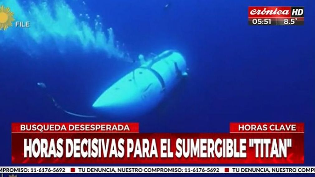 Submarino desaparecido: horas decisivas para el rescate de la nave