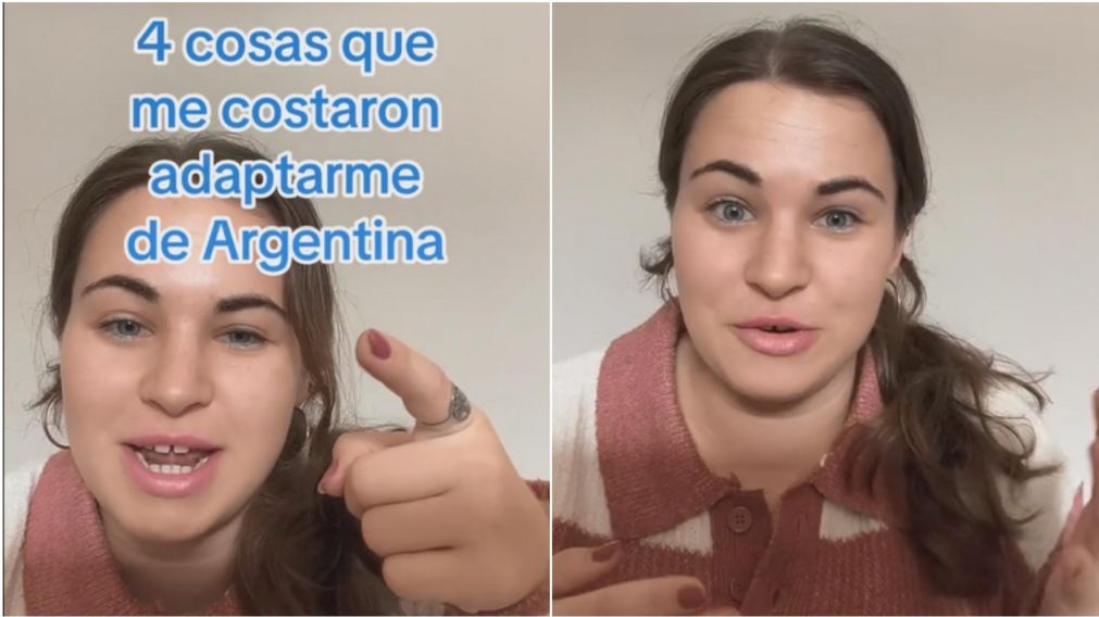Una joven estadounidense contó a qué detalles no se acostumbra en Argentina.
