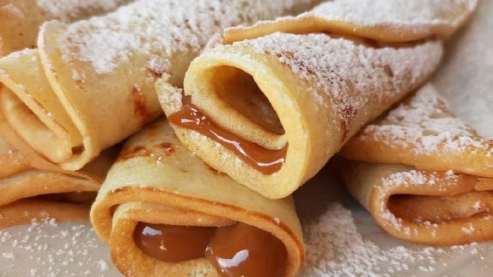 La mejor receta de panqueques: son esponjosos, ricos y sabrosos.