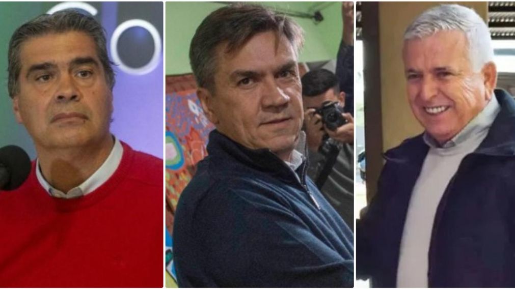 Jorge Capitanich, Leandro Zdero y Juan Carlos Polini, los candidatos que sacaron más votos en las PASO de Chaco.