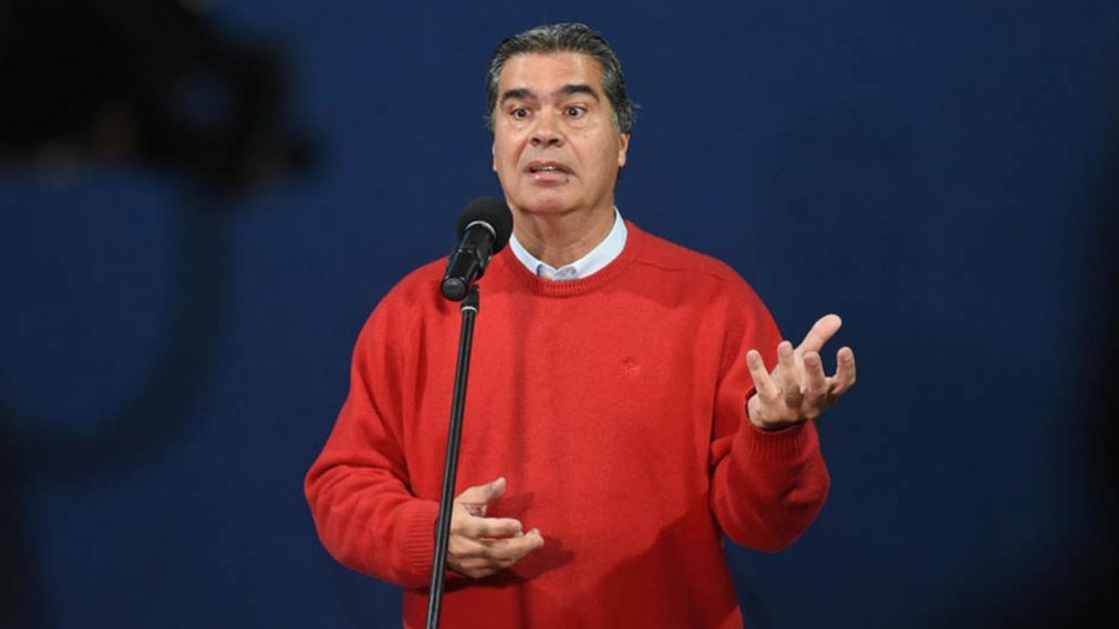 Capitanich votó en las elecciones en Chaco y se refirió al femicidio de Cecilia Strzyzowski: "Los culpables serán castigados con todo el peso de la ley" (Télam).