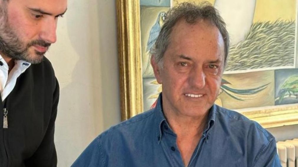 Daniel Scioli firmó su precandidatura presidencial en las últimas horas.