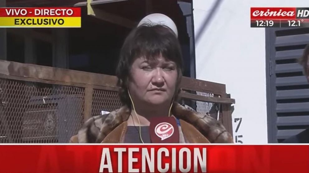 Gloria Romero, la mamá de Cecilia Strzyzowski, habló con Crónica HD tras la reunión con los fiscales (Captura de pantalla).