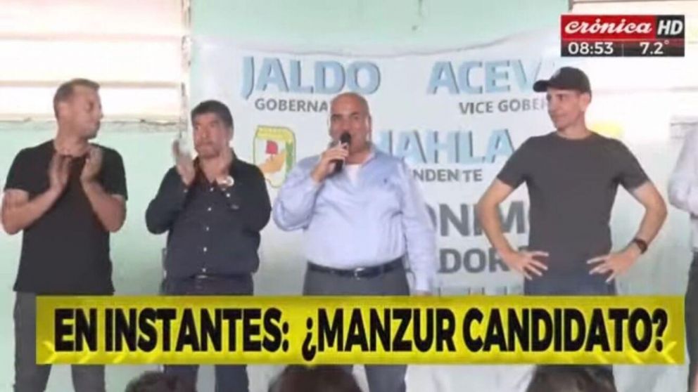 Juan Manzur se perfila como un posible candidato presidencial este 2023 (Captura de TV).