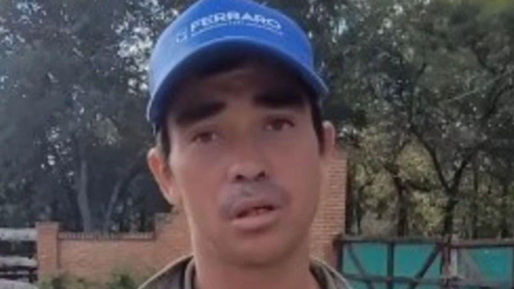 Gustavo Melgarejo, el casero de los Sena.