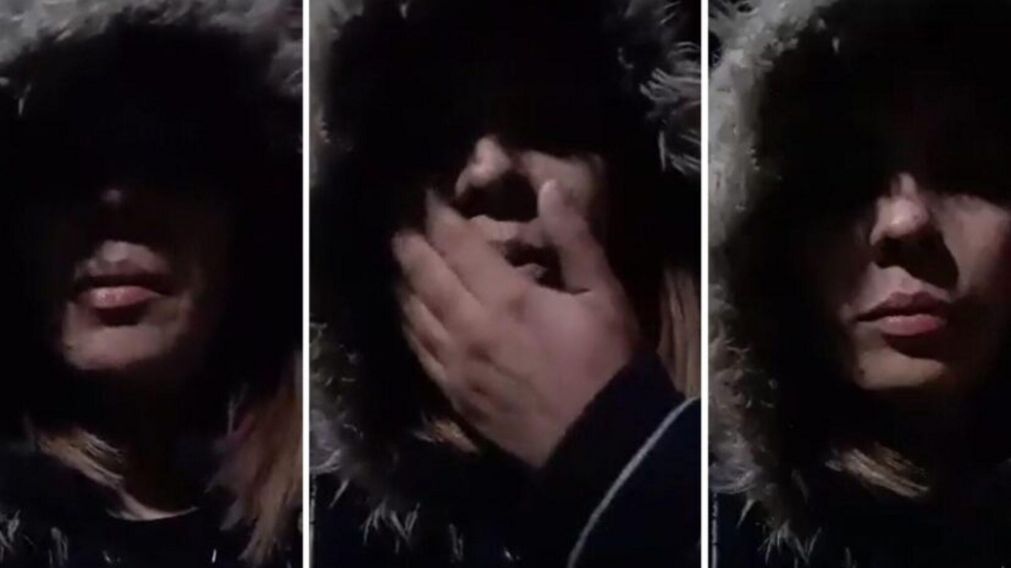 Noelia Magalí Fernández Leyes, es la mujer que grabó el video en el que expresa que teme por su vida.