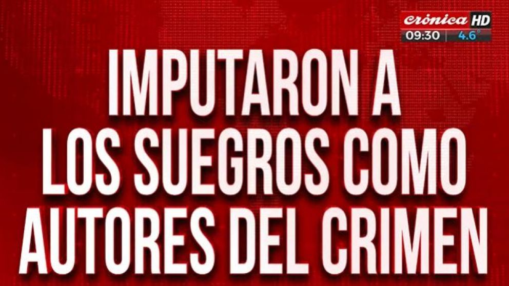 Femicidio de Cecilia Strzyzowski: imputaron a los suegros como coautores del crimen.
