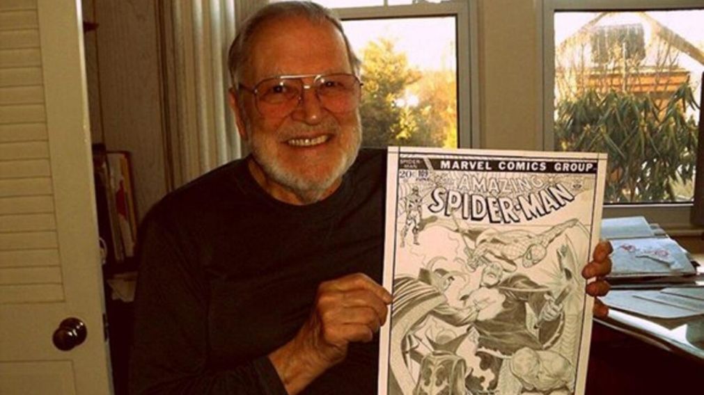 John Romita fue el dibujante de Spider-Man (Archivo).