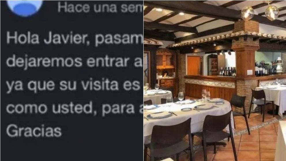 Castigó a un restaurante que permite mascotas y lo "domaron" con un fuerte comentario: "Un asco"