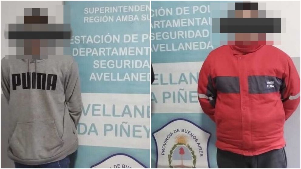 Los dos detenidos quedaron tras las rejas por el ataque al policía.