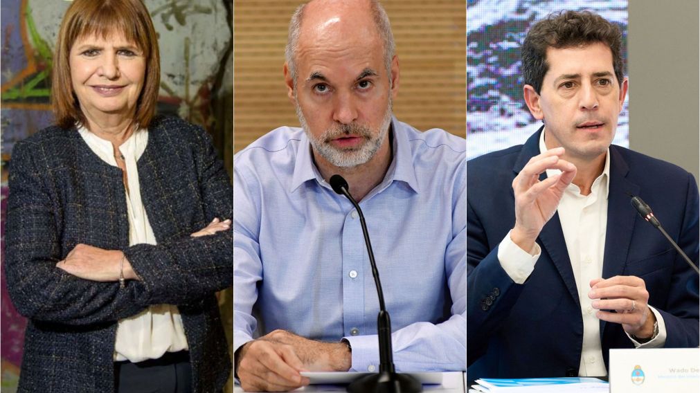 Patricia Bullrich, Horacio Rodríguez Larreta y Wado de Pedro intentaron sacar rédito en las elecciones de ayer.
