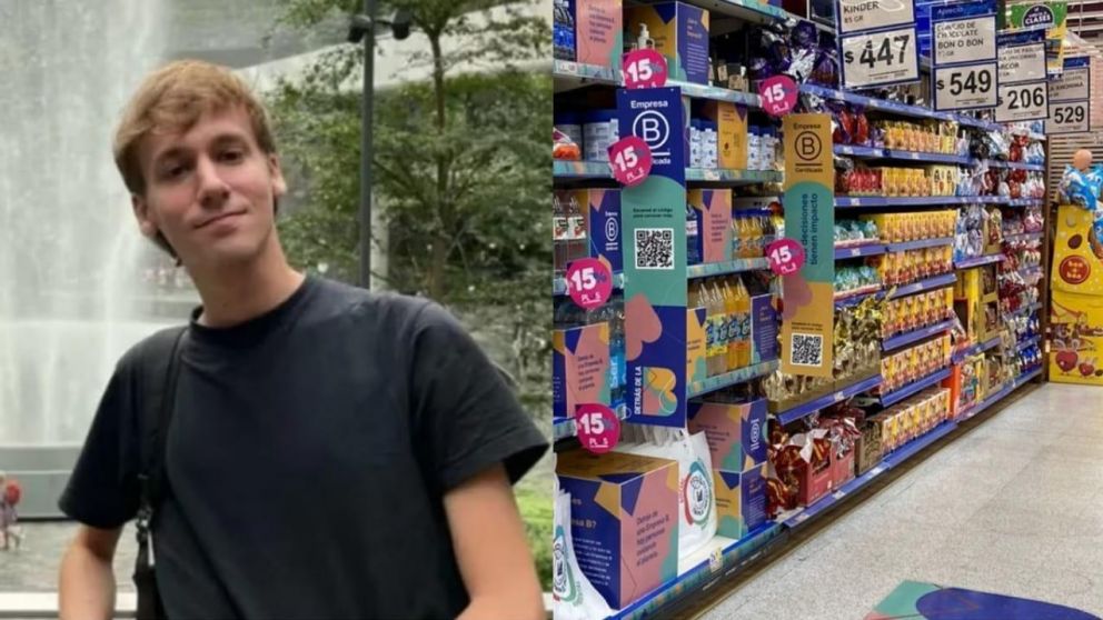 Un joven espa�ol que est� de visita en Argentina qued� sorprendido al descubrir c�mo se venden los fideos en nuestro pa�s y se volvi� viral en TikTok.