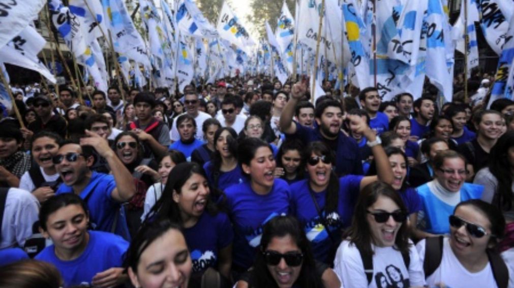 La Cámpora se movilizará en distintos puntos del país (Telam).