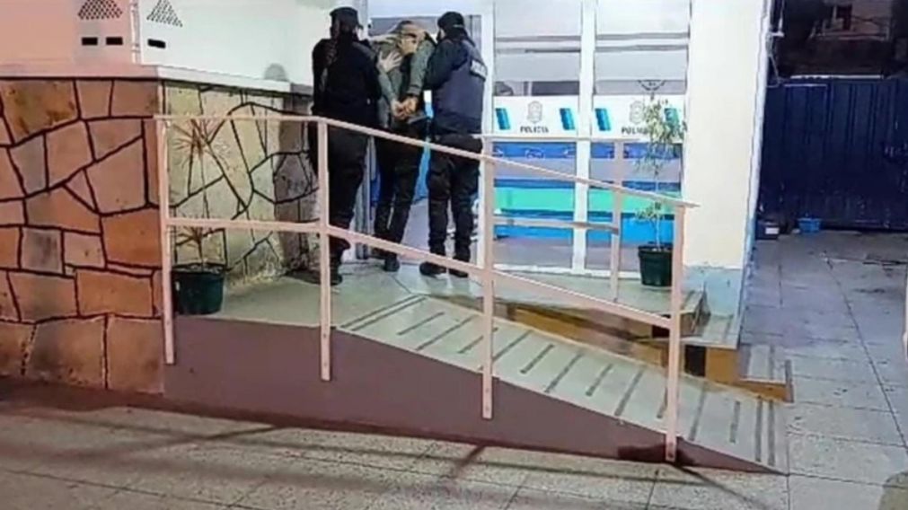 El sospechoso quedó a disposición de la Justicia.