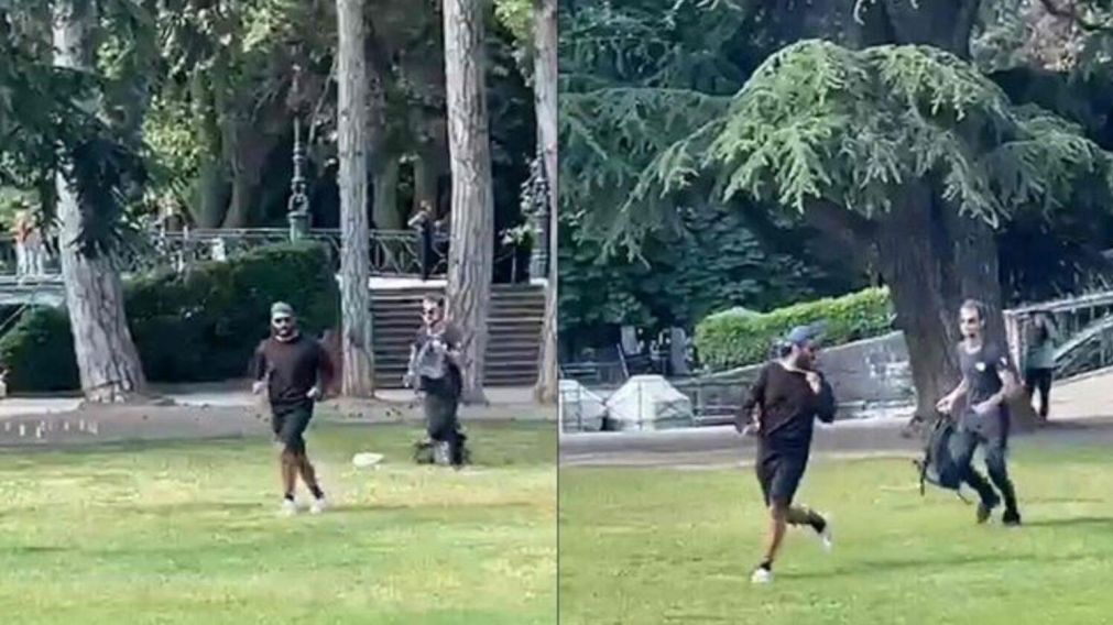El agresor fue detenido por la Policía francesa minutos después de los ataques.