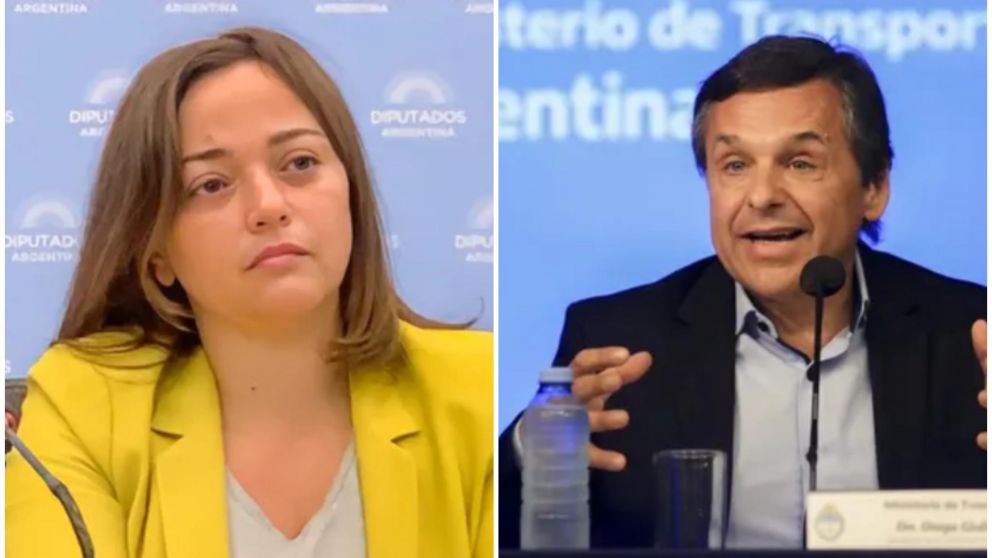 Cecilia Moreau y Diego Giuliano, miembros de Frente Renovador.
