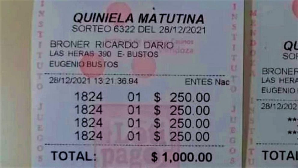 Ganó 240 millones de pesos y por un número no rompió el récord de ganancia. (Imagen ilustrativa)