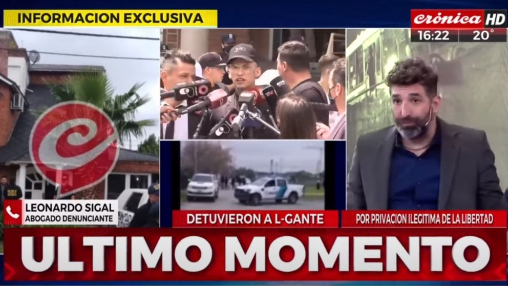 En exclusiva, la palabra del abogado de la víctima presuntamente amenazada por L-Gante.