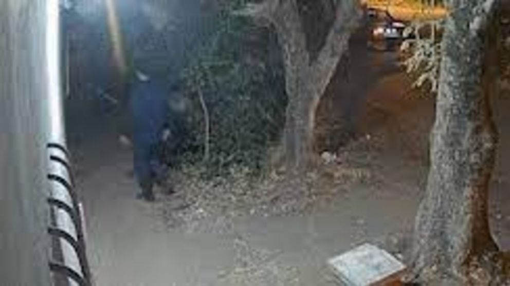 Los vecinos se organizaron para esperar al delincuente.