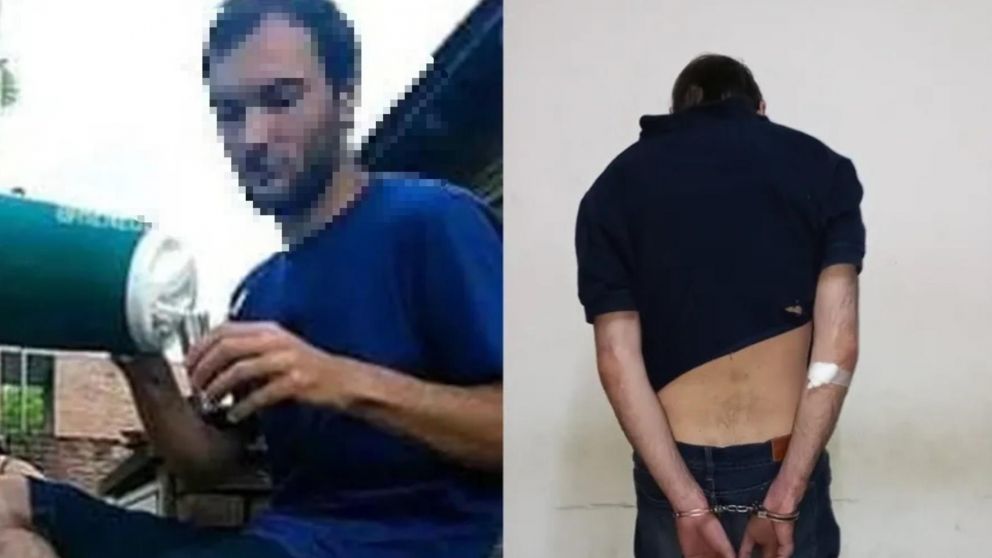 Renzo Eduardo Chidichimo, el presunto femicida de Rocío Magalí González, fue detenido.