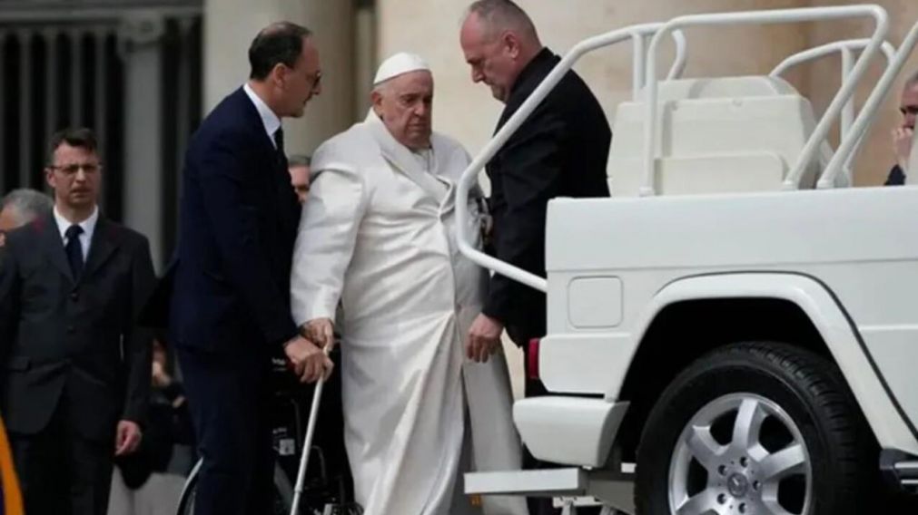 El papa Francisco fue llevado nuevamente al Policl�nico Gemelli (Archivo).