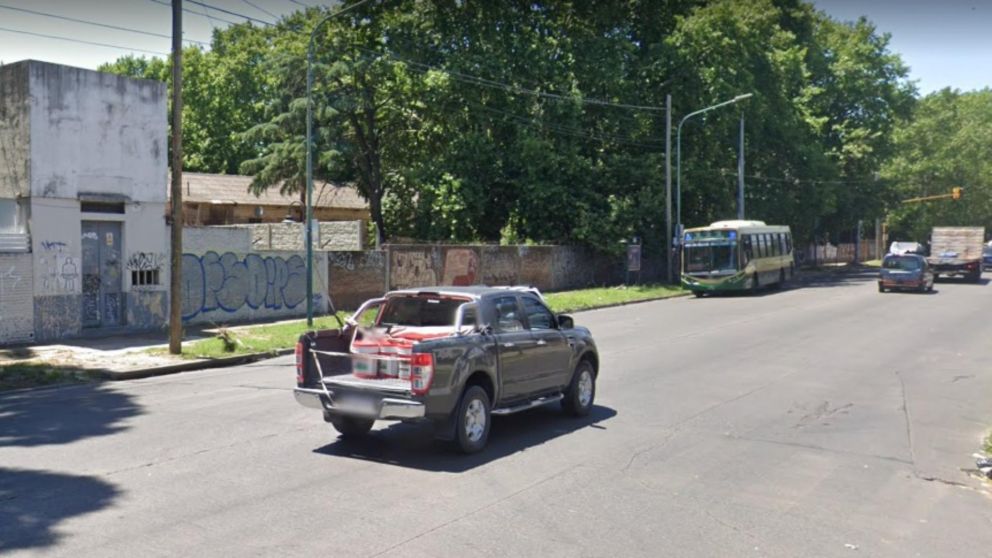 La zona en la que fue hallado el cuerpo sin vida de Roberto Alejandro Canhate.