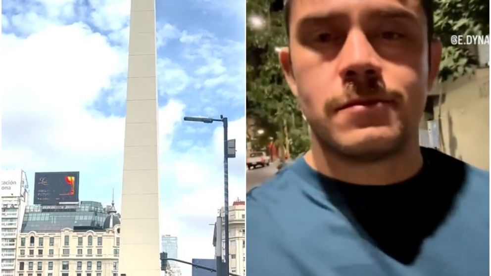 Un chileno mostró lo que mas le llamó la atención de Buenos Aires.