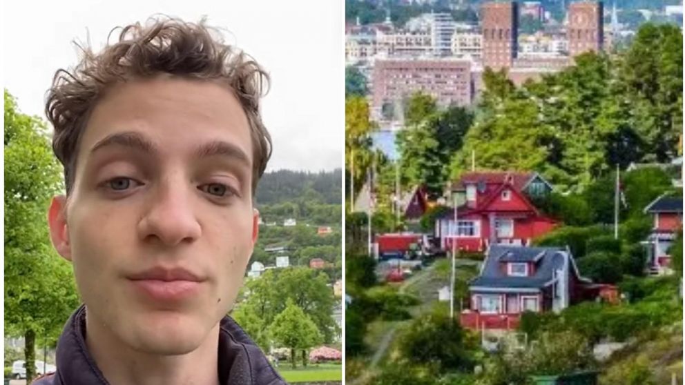 Lo criticaron por mudarse a Noruega y le dedicó un video mandándolo a su lugar.