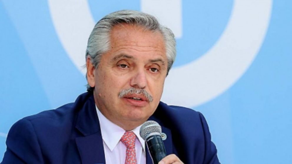 El mensaje de Alberto por el Ni Una Menos (Telam).