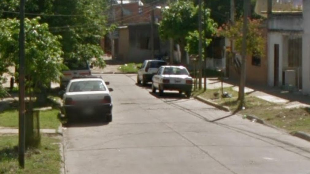 En este vecindario se produjo el crimen de Jorge Daniel Avalos.