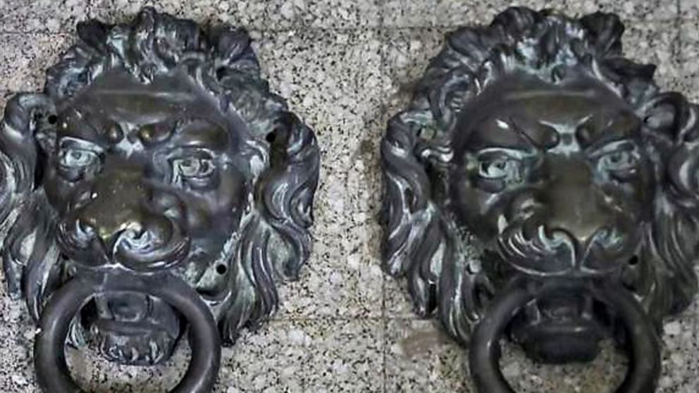 Las esculturas de bronce son los elementos elegidos por los ladrones.