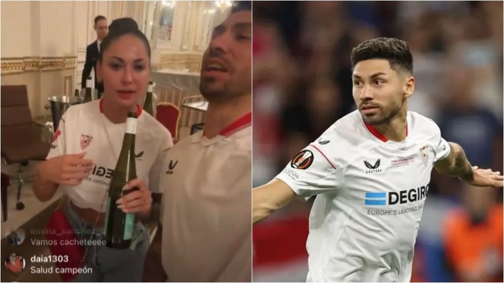 La viral reacción de la pareja de Montiel en un vivo de Instagram en pleno festejo: “¿Qué hacés?”