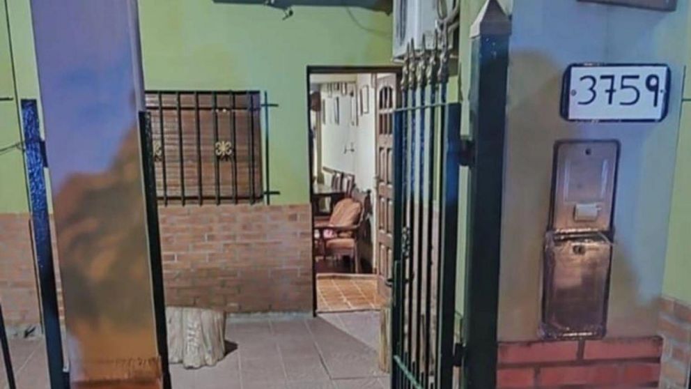 En este domicilio ocurrió el brutal ataque en La Plata (Twitter).