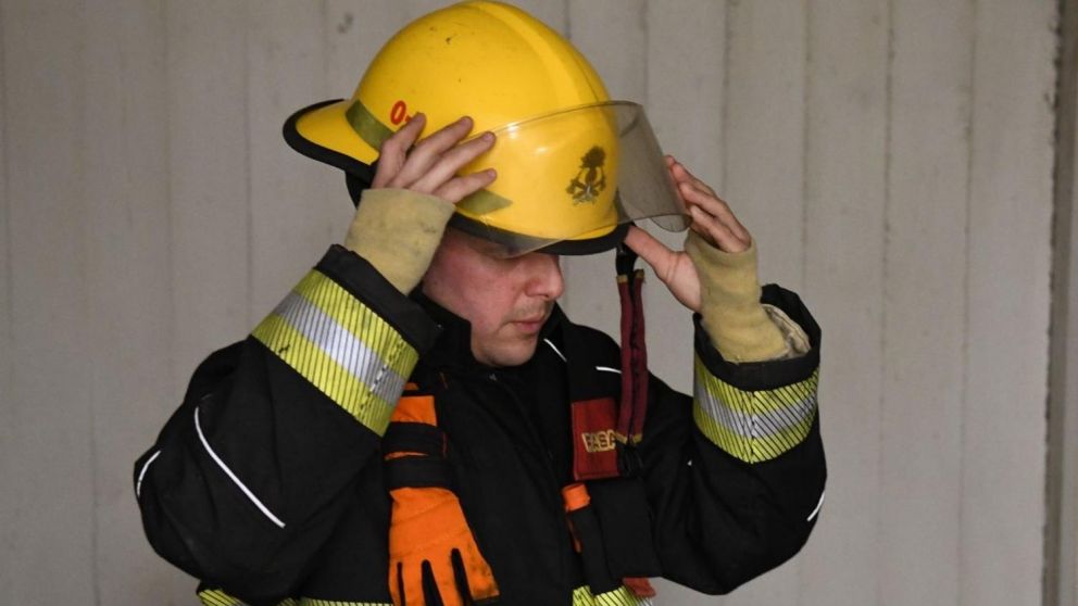 Este viernes see conmemora en Argentina el Día Nacional del Bombero (Crónica/Carlos Ventura/Archivo).
