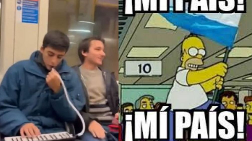 Argentino tocó "Muchachos" en el subte de Londres y causó furor entre los pasajeros.