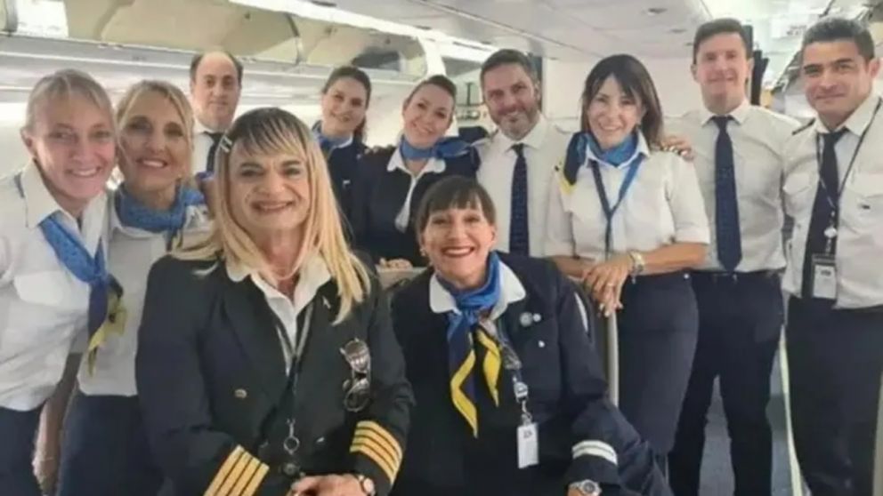 “Voy a recordar este día para siempre”, escribió la pilota en sus redes.