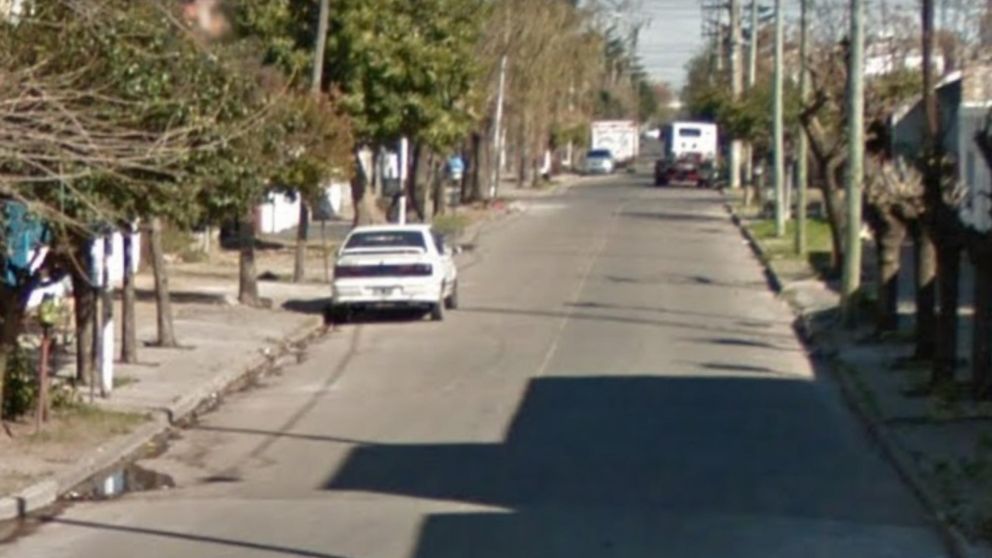 El barrio donde fue asesinado a tiros Emilio Gabriel Ghezzi.
