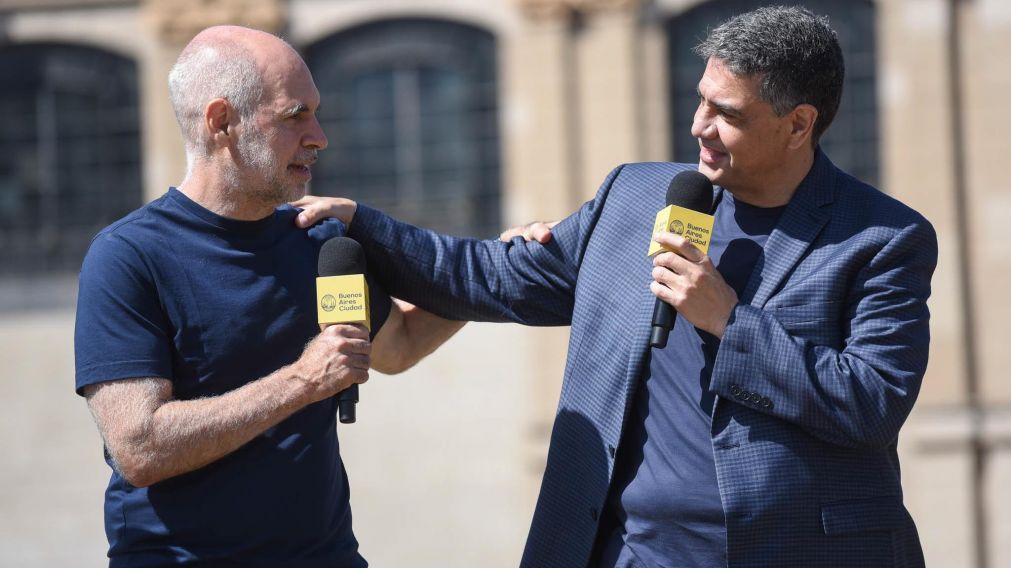 Horacio Rodríguez Larreta anunció que Jorge Macri será el candidato del PRO a jefe de Gobierno porteño.