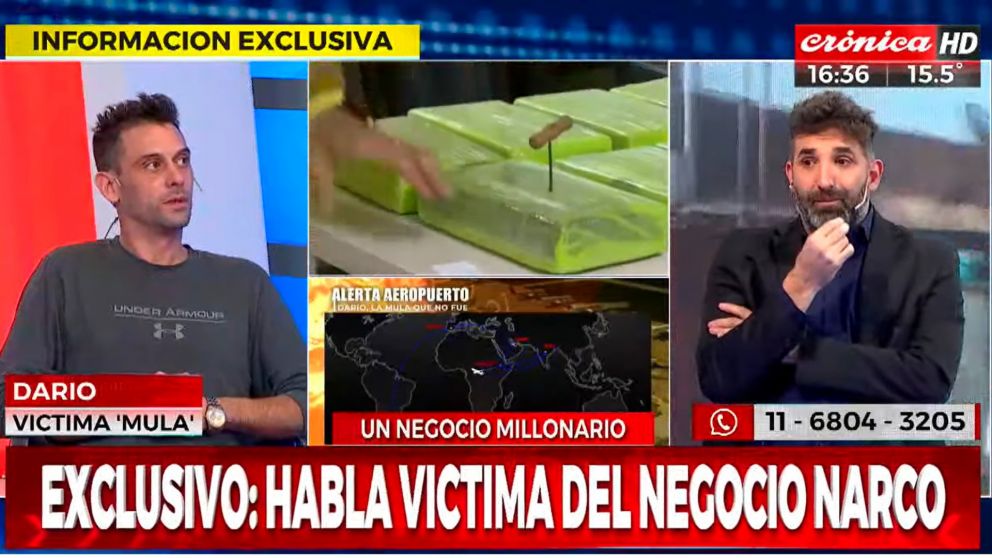 Un pibe que soñaba con una oportunidad de trabajo única y terminó siendo mula en África (Crónica HD).