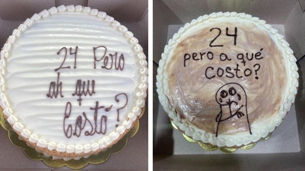 Con tutorial de YouTube "rescat�" una torta a pedido mal hecha: "No voy a dejar que me arruinen el d�a".