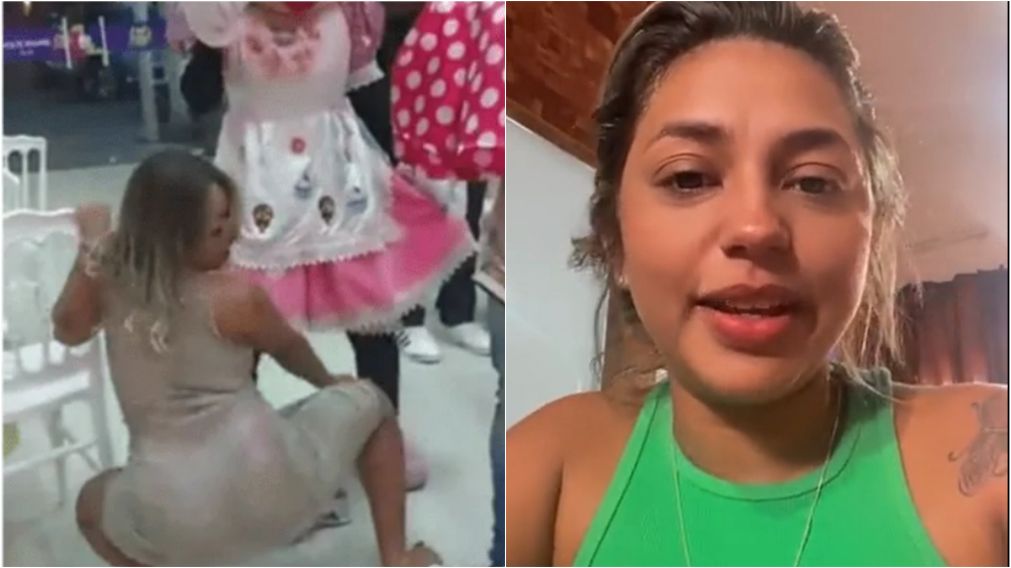 La madre que realizó un baile "hot" en el cumple de su hija salió a defenderse por TikTok.