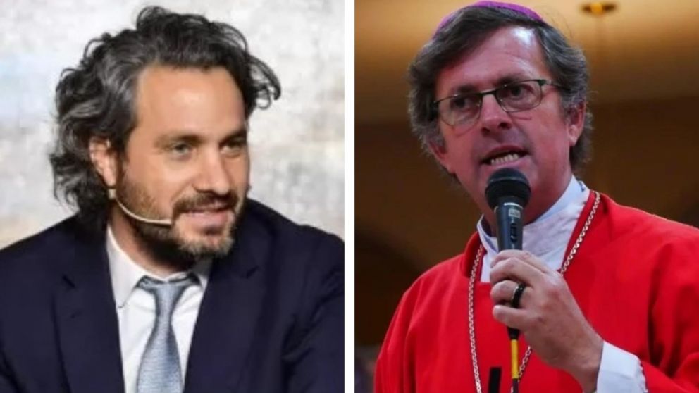 Santiago Cafiero destacó "enorme compromiso y sensibilidad social" de García Cuerva, nuevo arzobispo porteño.