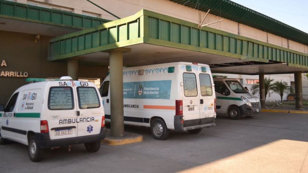 El hombre de 39 años tuvo que ser asistido por le herida en la pierna.
