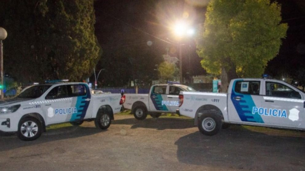 Los uniformados se apersonaron en el lugar del crimen.