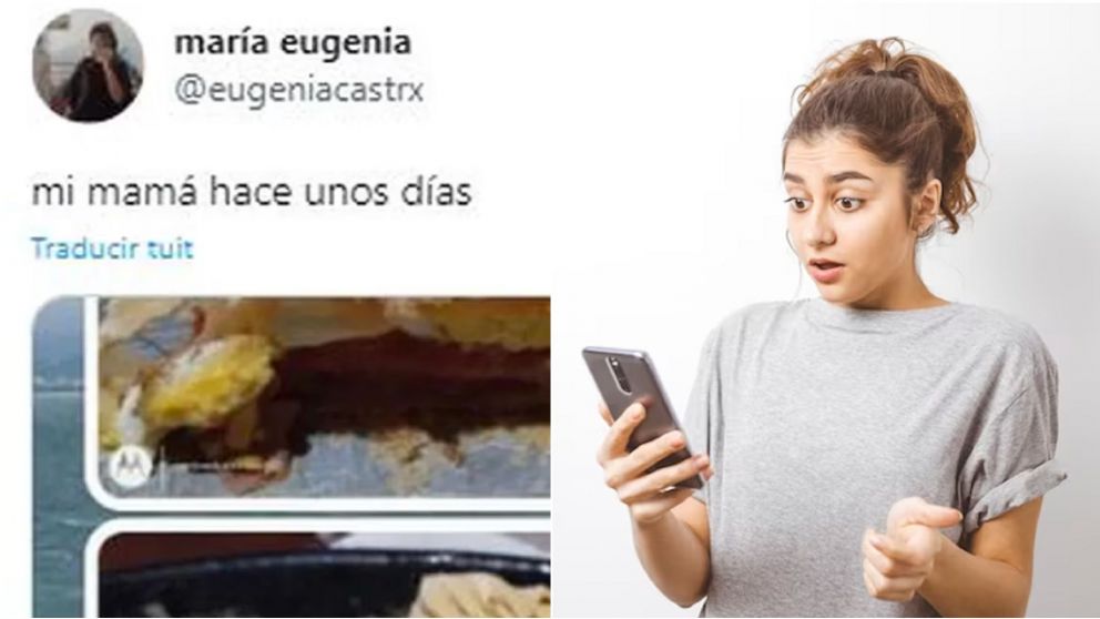 El chat entre una hija y su madre que ese volvió viral por un mensaje turbio e insólito.