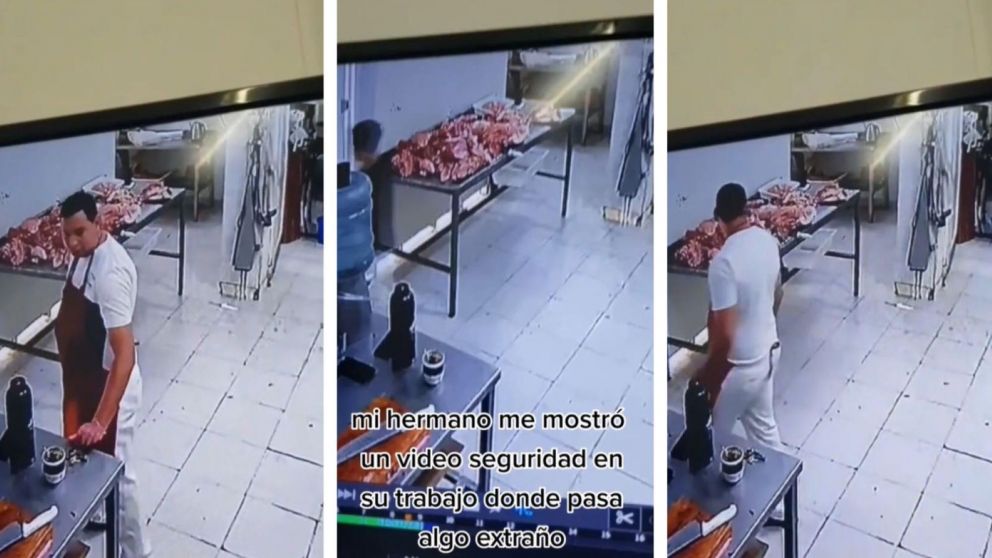 Un fantasma apareció en una carnicería de Chaco y fue campturado por las cámaras de seguridad.