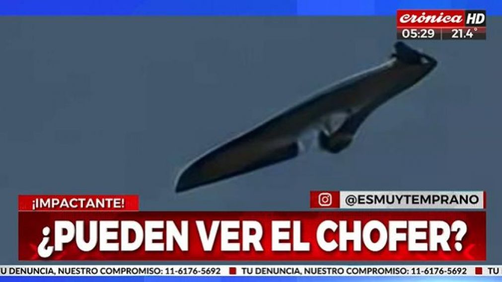 OVNIS al acecho: �captan impresionante nave alien�gena!