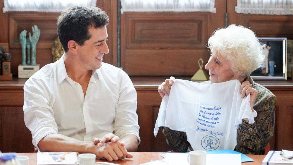 Abuelas de Plaza de Mayo expresó su repudio a los dichos contra "Wado" de Pedro (Twitter/Abuelasdifusión).