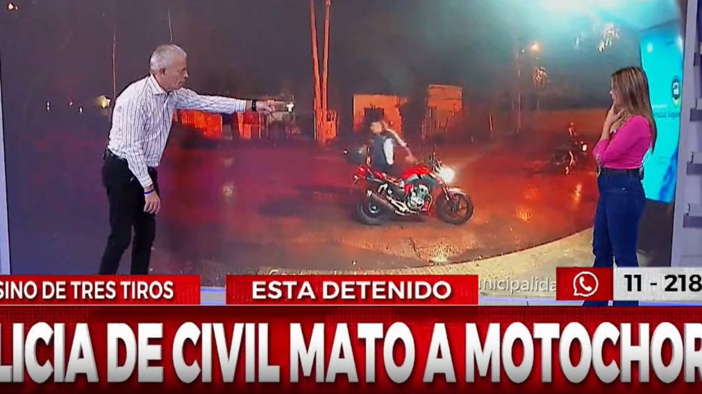 ¡Quedó libre! Policía que mató a ladrón, tras entregarle la moto dijo que disparó en defensa propia, temiendo por su vida y la de su novia.